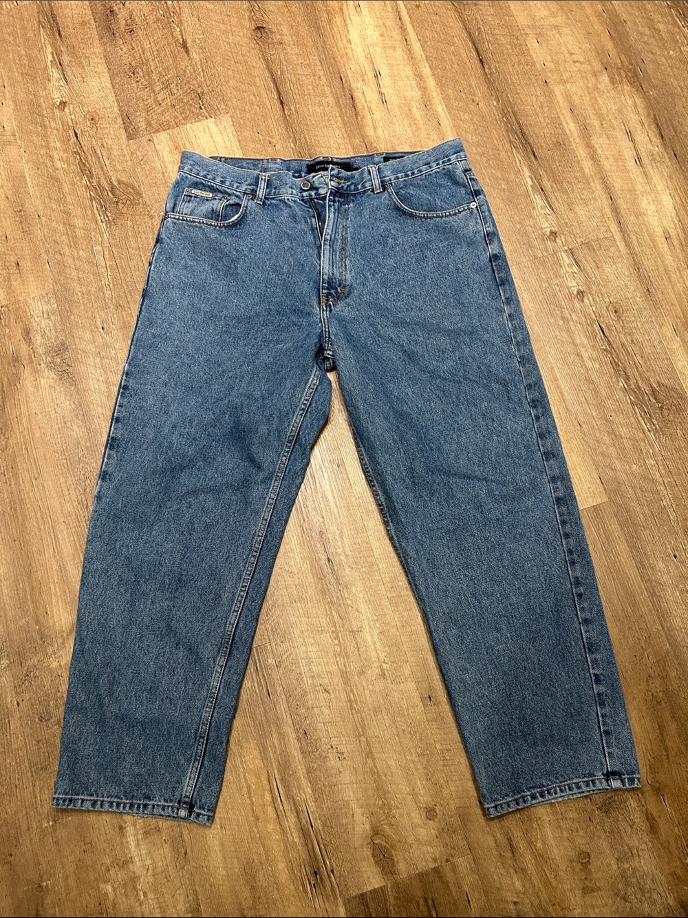Calvin Klein Jeans Relaxed Fit Blue Denim
